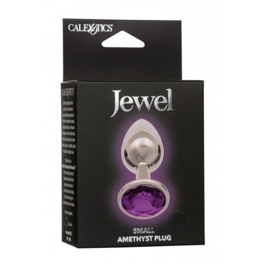 Jewel Small Amethyst Plug Purple - California Exotic Novelties, Llc