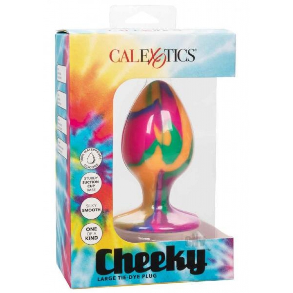 Cheeky Large Tie Dye Plug - California Exotic Novelties, Llc