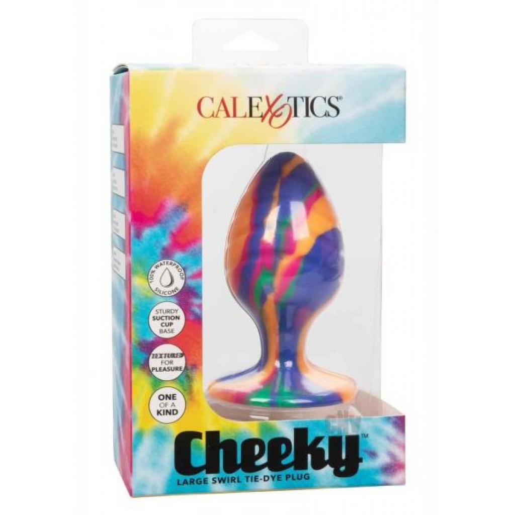 Cheeky Large Swirl Tie Dye Plug - California Exotic Novelties, Llc