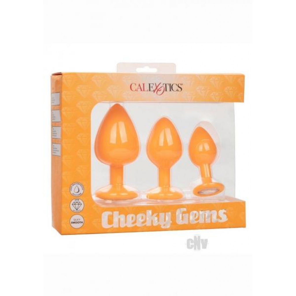 Cheeky Gems Kit Orange - California Exotic Novelties, Llc