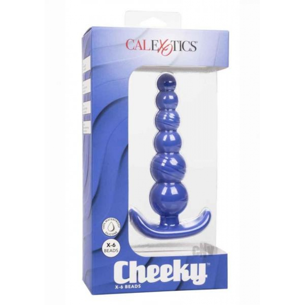 Cheeky X-6 Beads - Blue