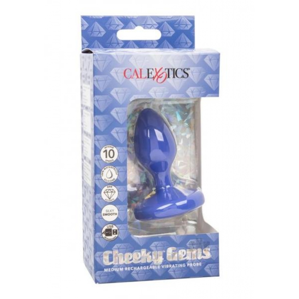 Cheeky Gems Recharge Vibe Probe - Medium Blue