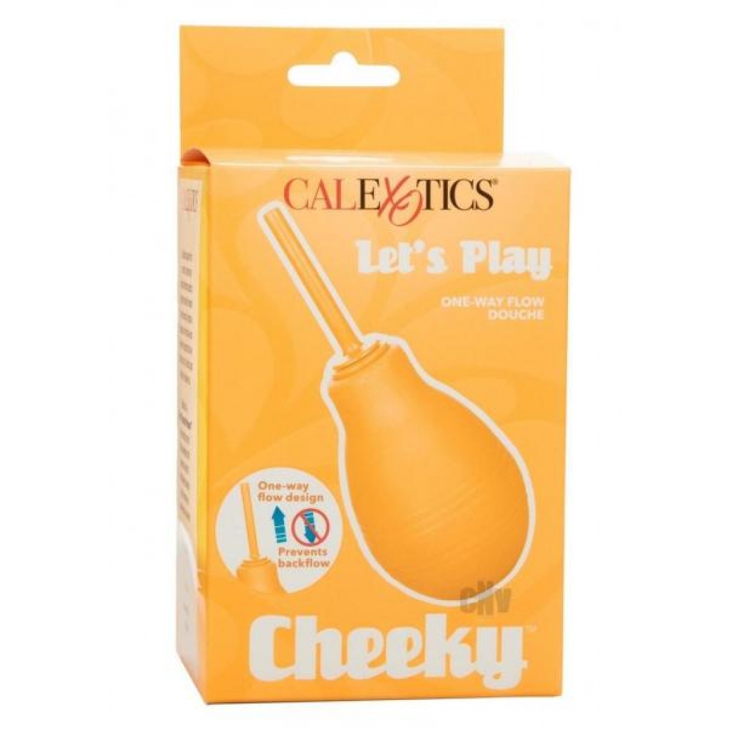 Cheeky One Way Flow Douche Orange - California Exotic Novelties, Llc