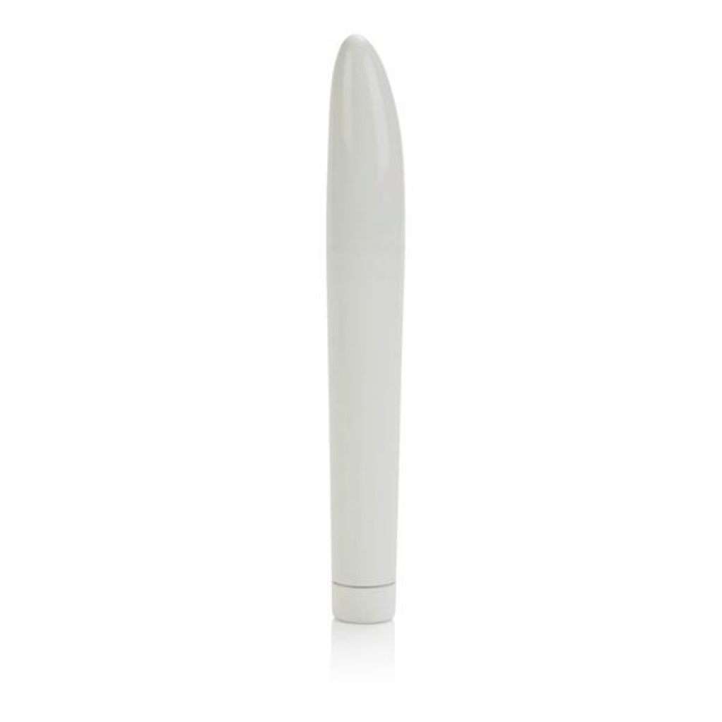 Classic Chic Maxi Mystique 7 Inches White Vibrator - Cal Exotics