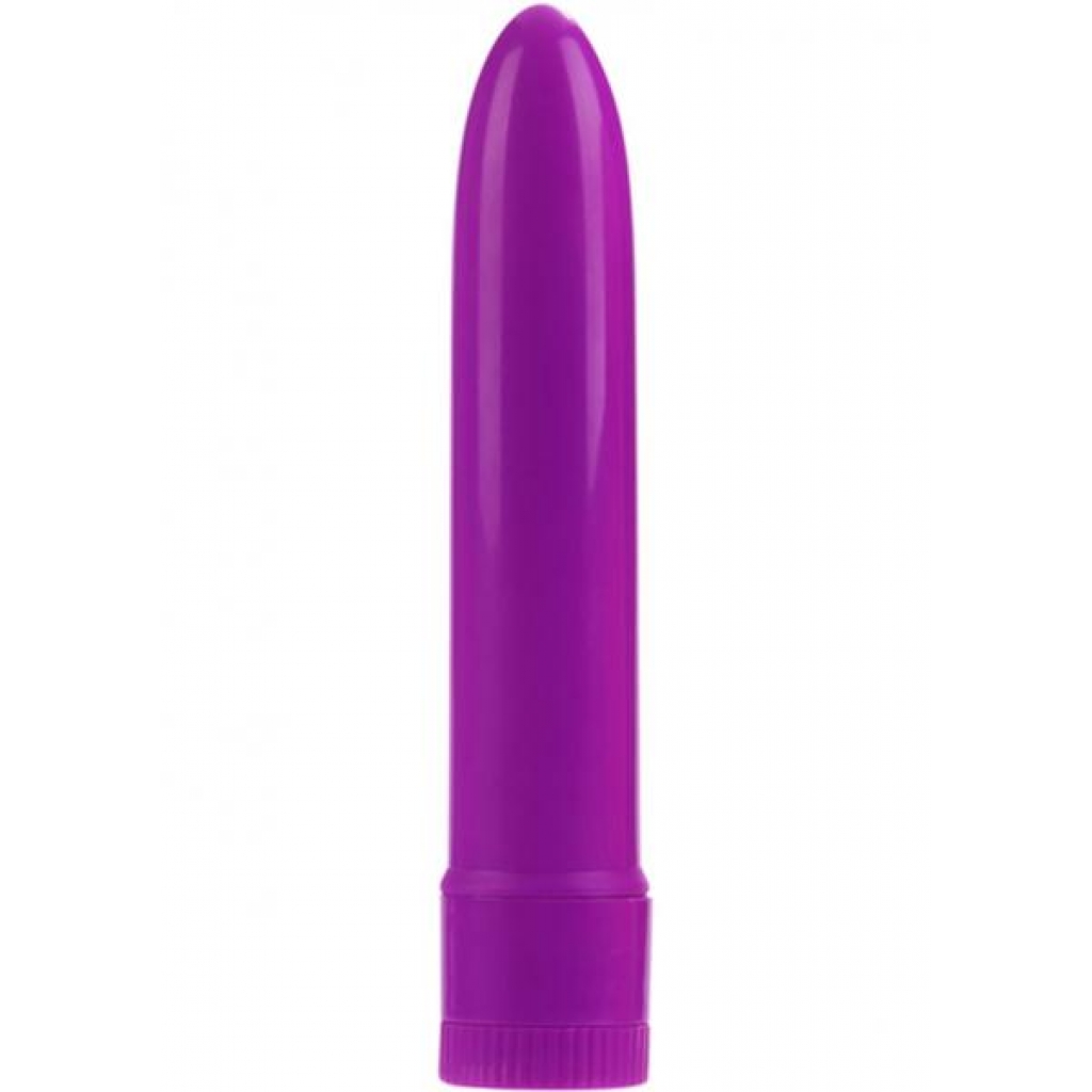 MINI NEON VIBES MULTI SPEED VIBRATOR 4.6 INCH PURPLE - Cal Exotics