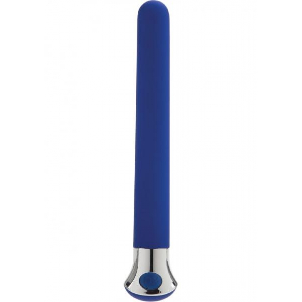 Risque 10 Function Slim Vibrator - Blue