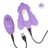 Venus Butterfly Remote Rocking Penis Purple Vibrator - Cal Exotics