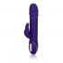 Jack Rabbit Silicone Thrusting Vibrator in Purple - Luxurious Pleasure