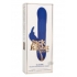 Jack Rabbit Rotating Beaded Rabbit Vibrator Blue - Cal Exotics