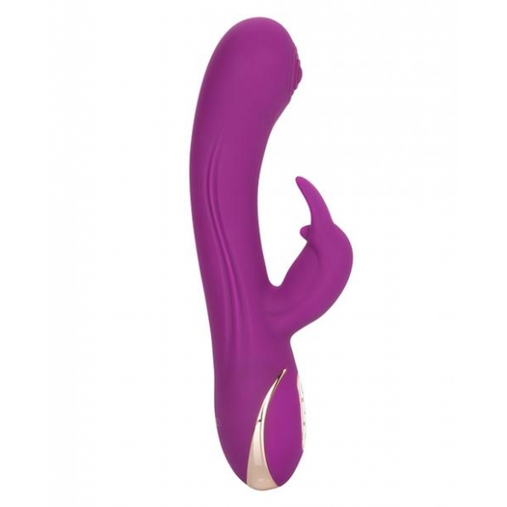 Jack Rabbit Silicone Thumping Rabbit Vibrator Purple - Cal Exotics