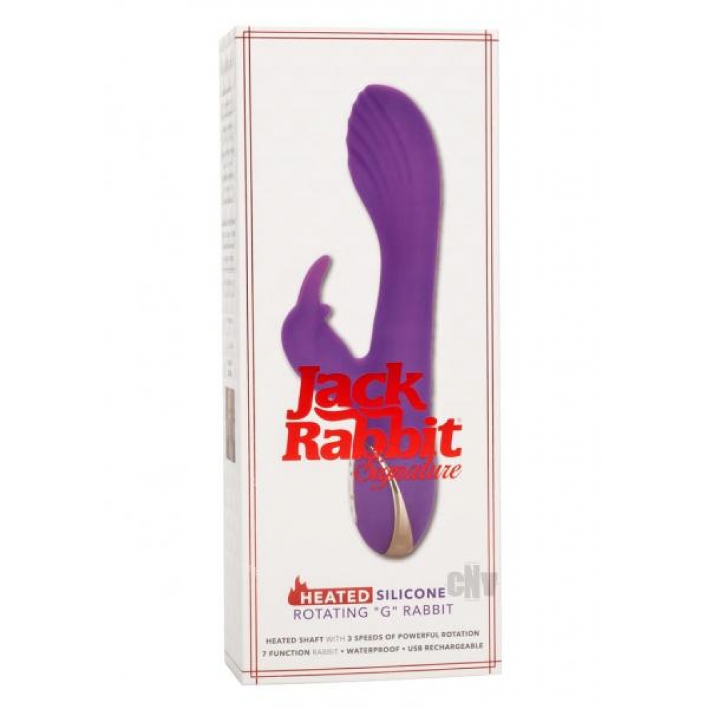 Jack Rabbit Heat Rotate G Rabbit Purple - California Exotic Novelties, Llc