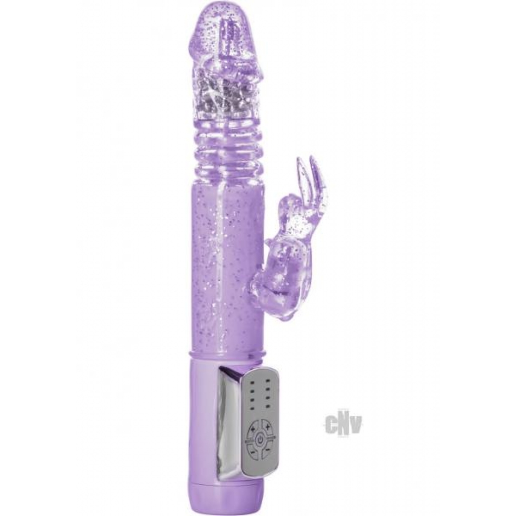 Petite Thrusting Jack Rabbit Vibrator Purple - Cal Exotics