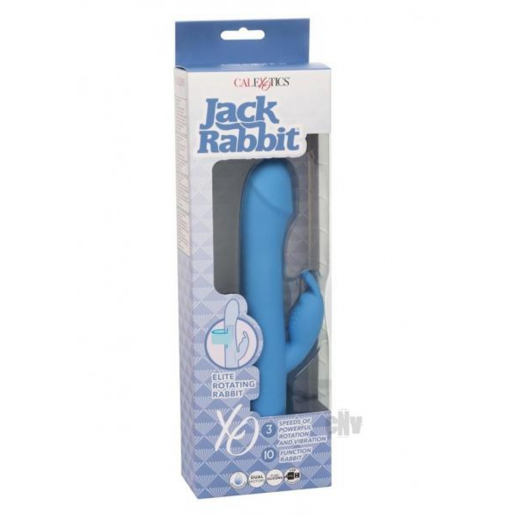 Jack Rabbit Elite Rotating Rabbit Blue - California Exotic Novelties, Llc