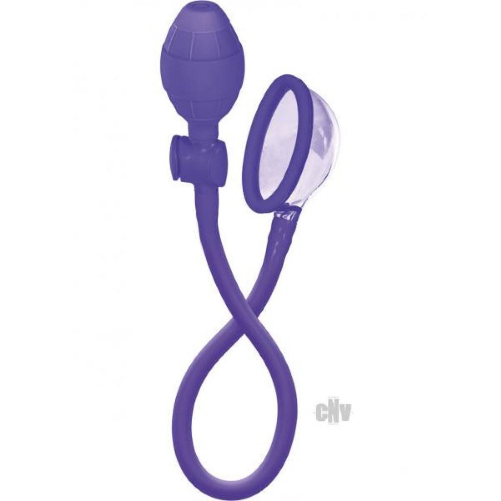 Mini Silicone Clitoral Pump Purple - Cal Exotics