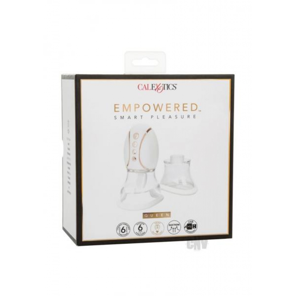 Empowered Smart Pleasure Queen White - California Exotic Novelties, Llc