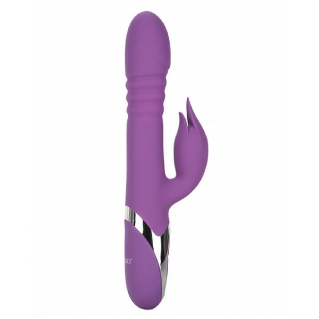 Enchanted Kisser Purple Rabbit Style Vibrator - Cal Exotics