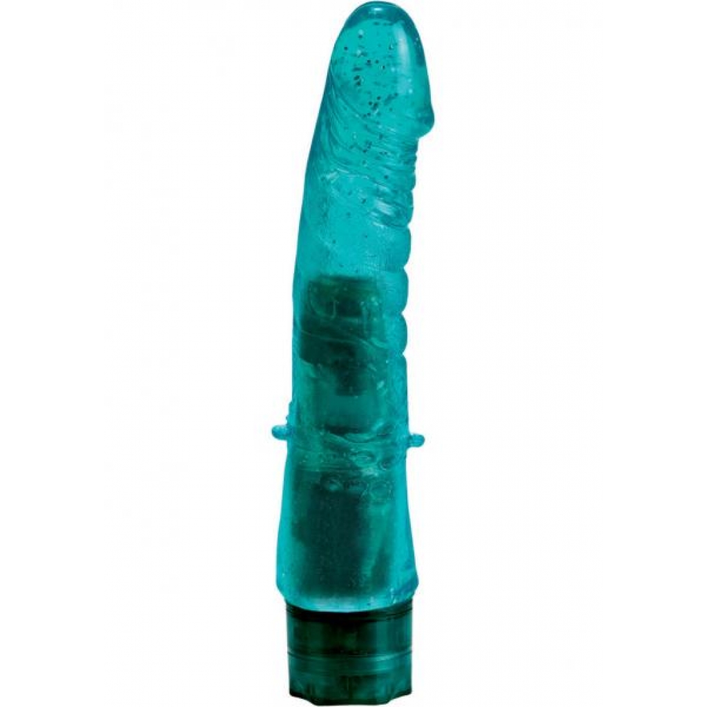 EMERALD STUDS AROUSE 10 FUNCTION WATERPROOF 7 INCH BLUE - Cal Exotics