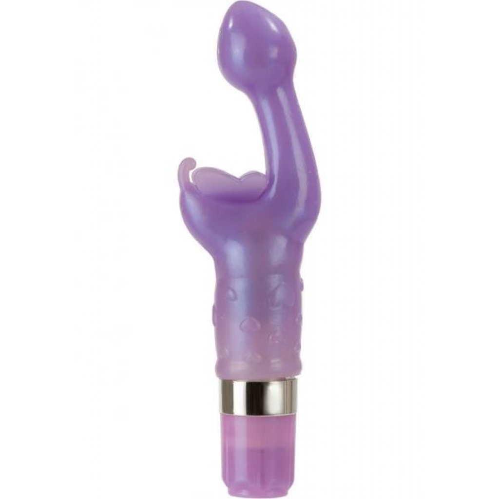 Platinum Edition Butterfly Kiss Vibrator Purple - Cal Exotics