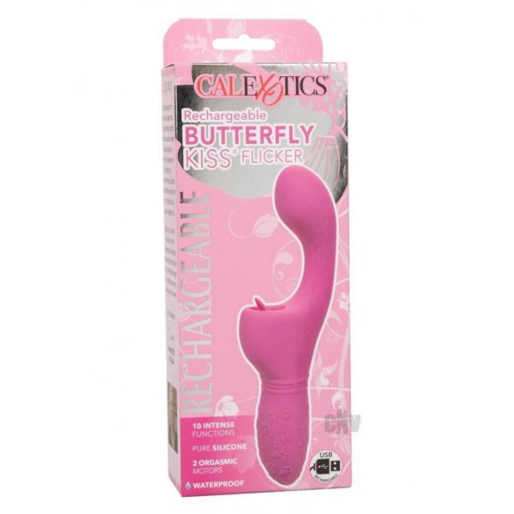 Rechargeable Butterfly Kiss Flicker Pink - California Exotic Novelties, Llc