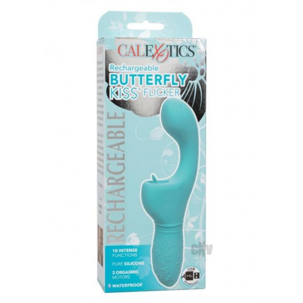 Rechargeable Butterfly Kiss Flicker Blue - California Exotic Novelties, Llc