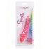 Sparkle Glitter Jack Pink Vibrating Dildo - Cal Exotics