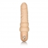 Waterproof Power Stud Curvy Dildo - Beige