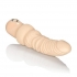 Waterproof Power Stud Curvy Dildo - Beige