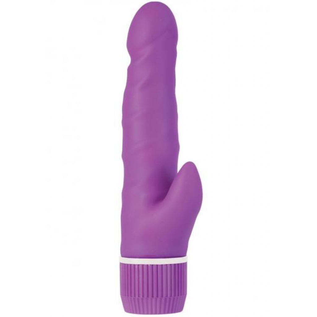 Spellbound Stud Double Jack Multispeed Waterproof Purple 4.75 Inch - Cal Exotics