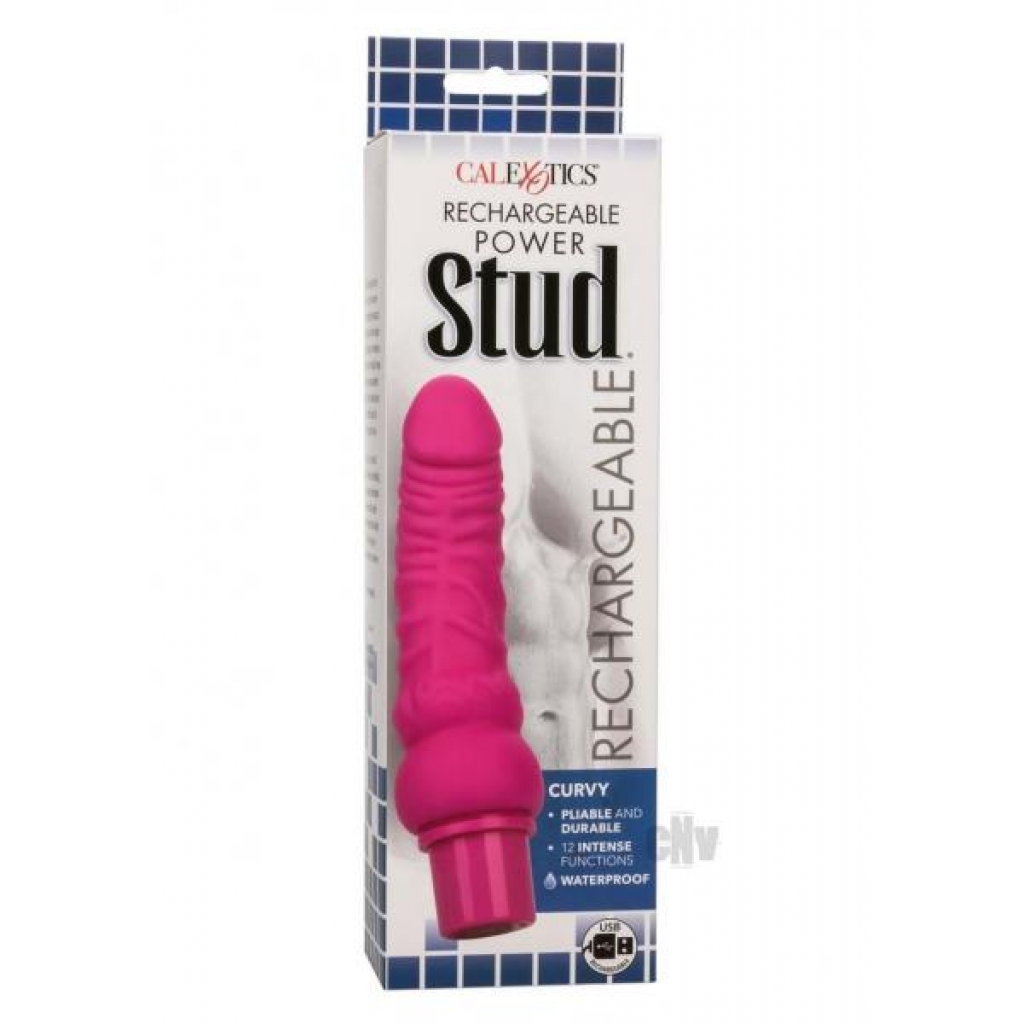 Recharge Power Stud Curvy Pink - California Exotic Novelties, Llc