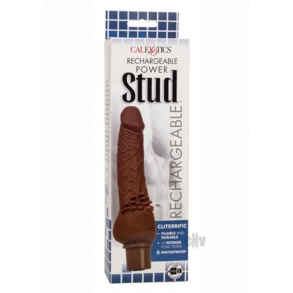 Recharge Power Stud Cliterrific Brown - California Exotic Novelties, Llc