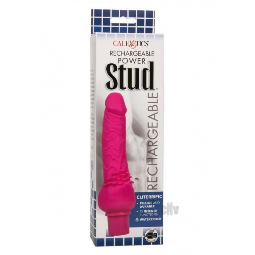 Recharge Power Stud Cliterrific Pink - California Exotic Novelties, Llc