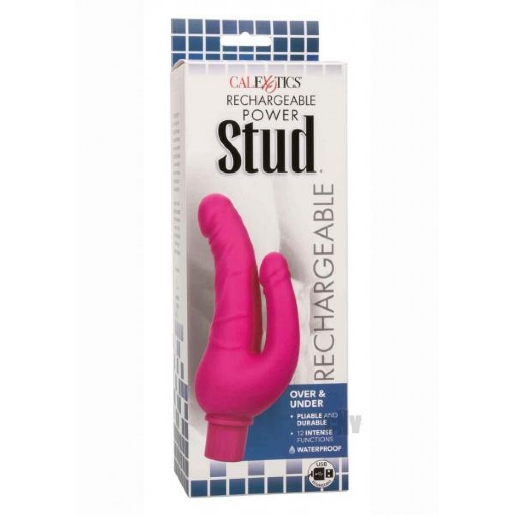 Recharge Power Stud Over And Under Pink - California Exotic Novelties, Llc