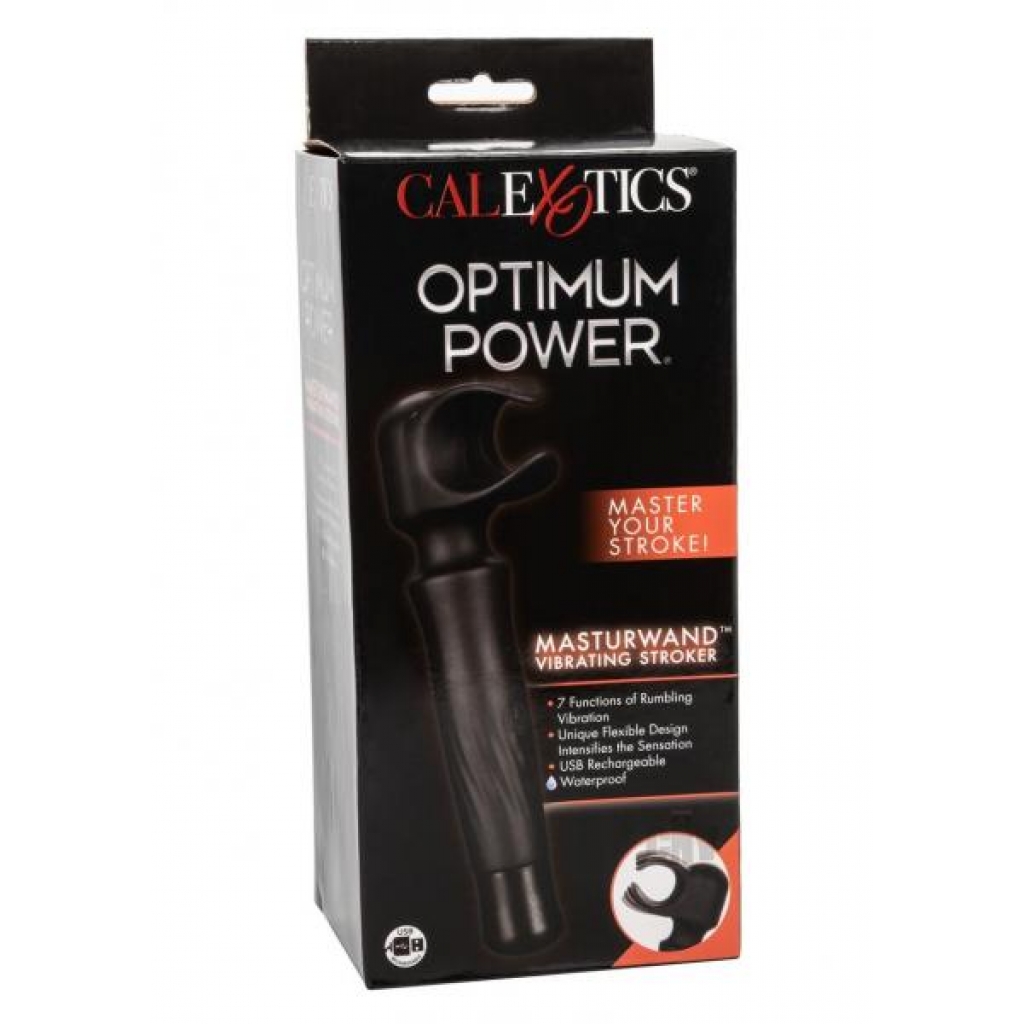 Optimum Power Masturwand Stroker Black - California Exotic Novelties, Llc