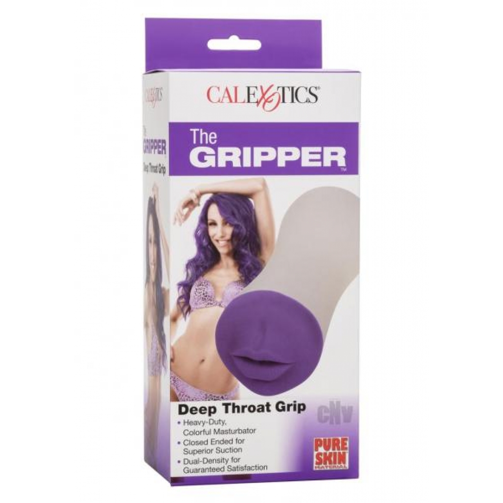 Gripper Deep Throat Grip Purple - California Exotic Novelties, Llc