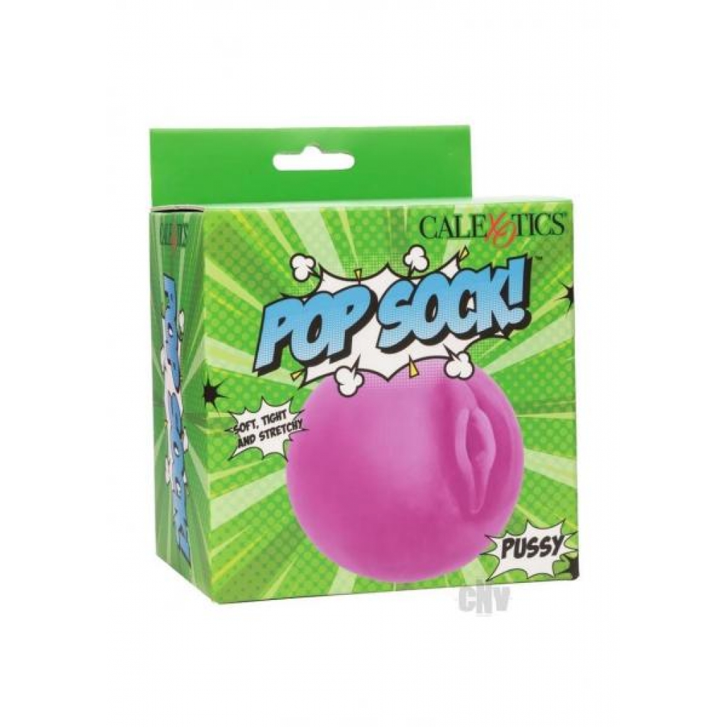 Pop Sock Pussy Stroker Purple - California Exotic Novelties, Llc