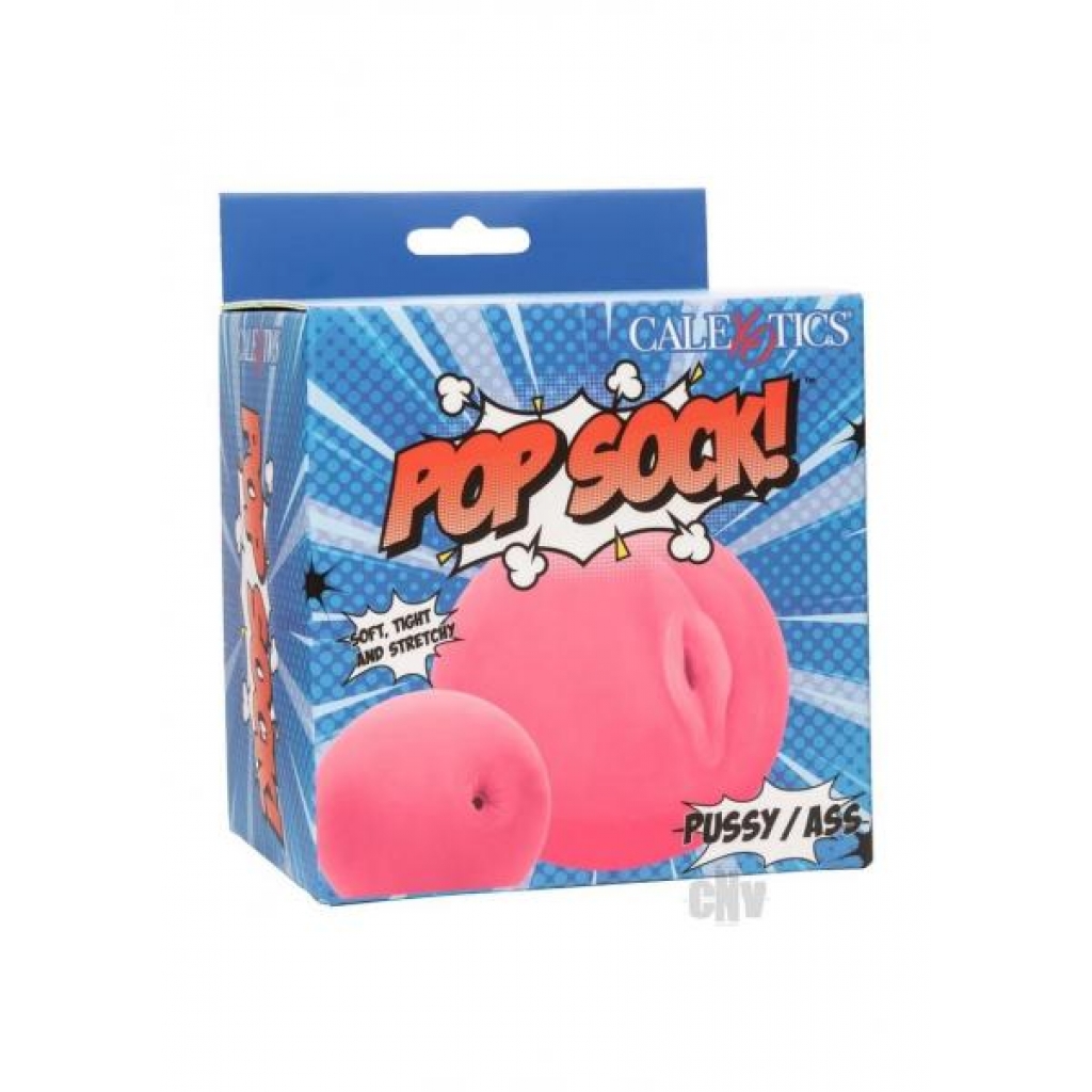 Pop Sock Pussy/ass Stroker Pink - California Exotic Novelties, Llc