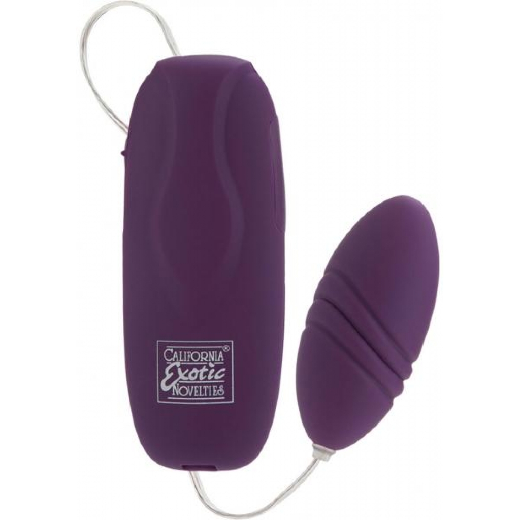 Jumpin Gyrator Rocket Purple Egg Vibrator - Cal Exotics