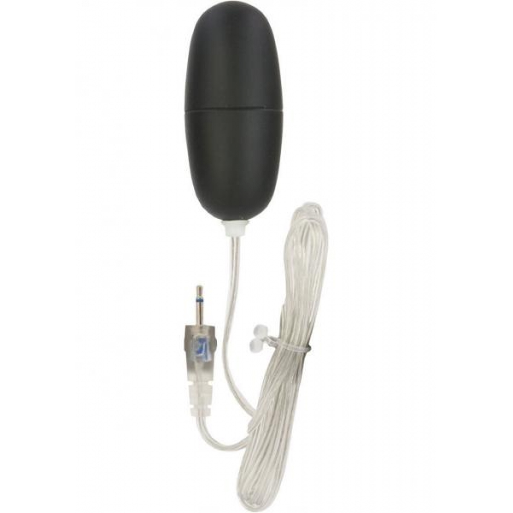 Sterling Collection Velvet Cote Bullet Vibrator with Plug Jack