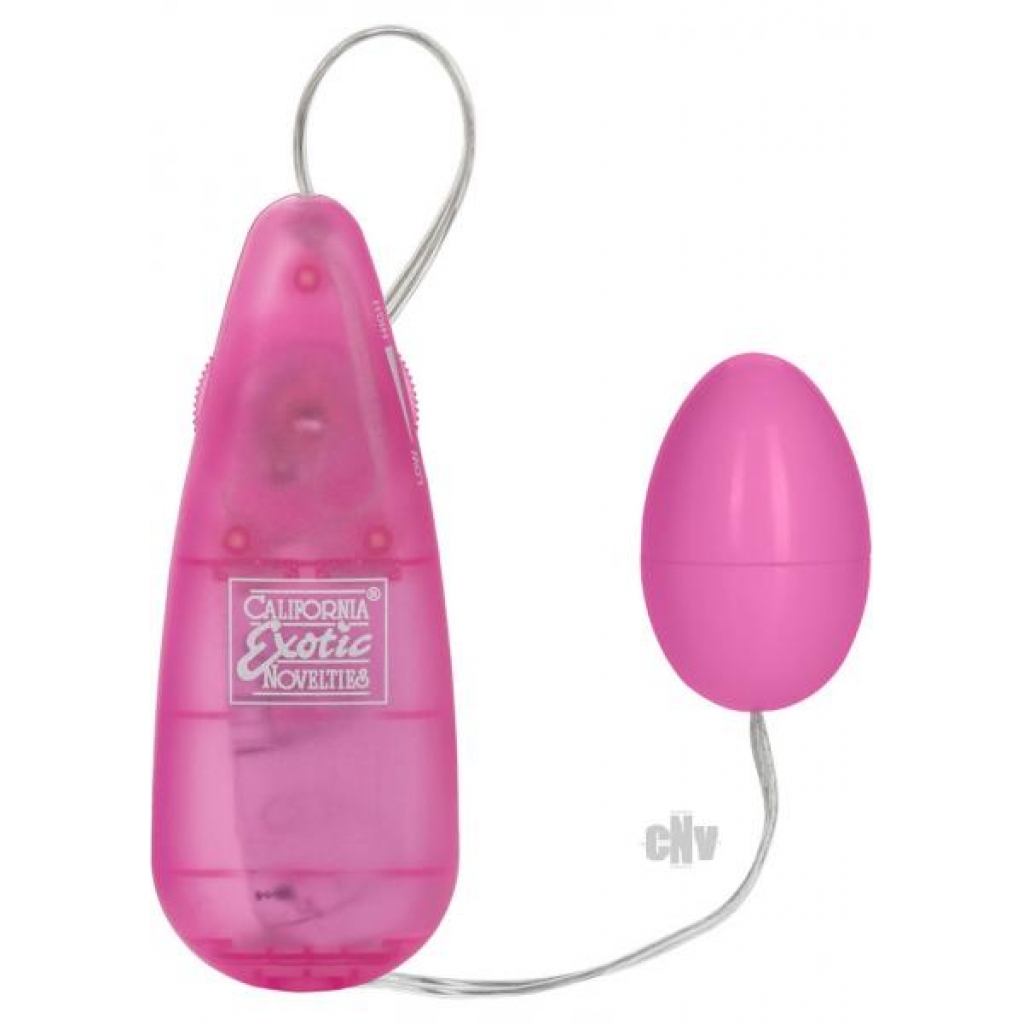 Pocket Exotics Pink Passion Egg Vibrator - Cal Exotics