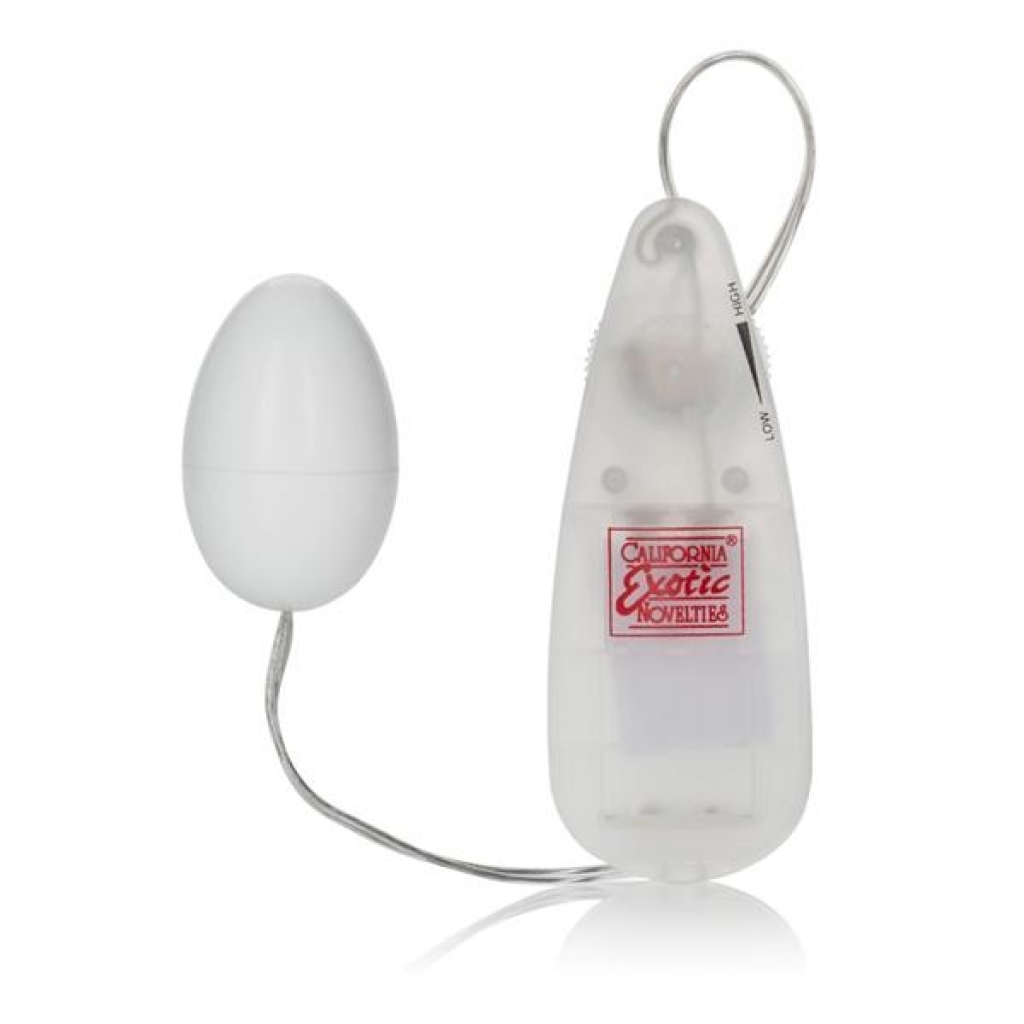 Pocket Exotics Ivory Egg Multispeed 2 Inch Ivory - Cal Exotics