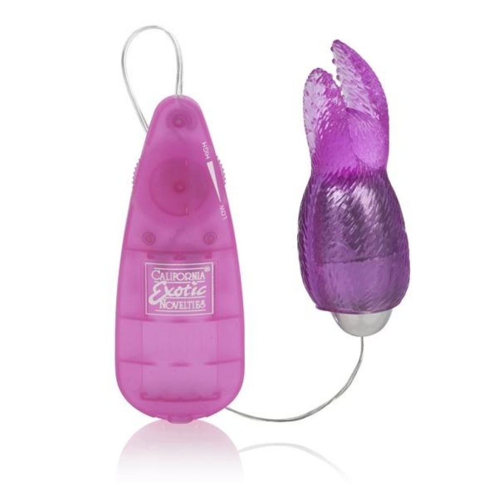 Pocket Exotics Snow Bunny Bullet Pink Vibrator - Cal Exotics