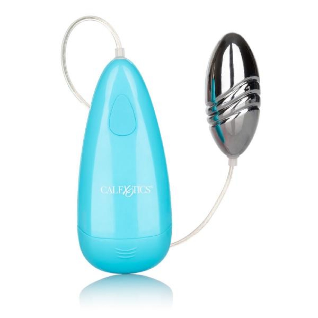 Classic Waterproof Gyrating Bullet Vibrator Blue - Cal Exotics