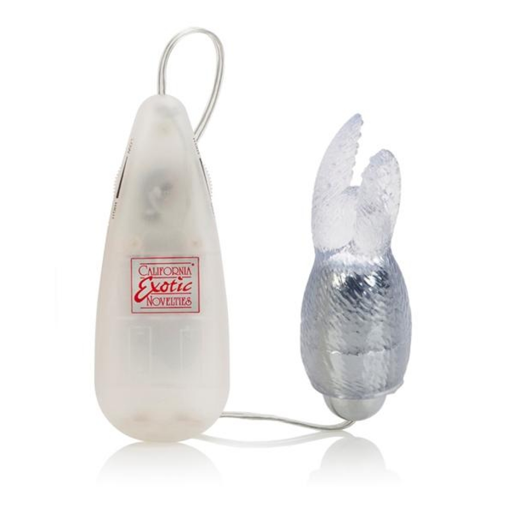 High Intensity Snow Bunny Clear Vibrator - Cal Exotics