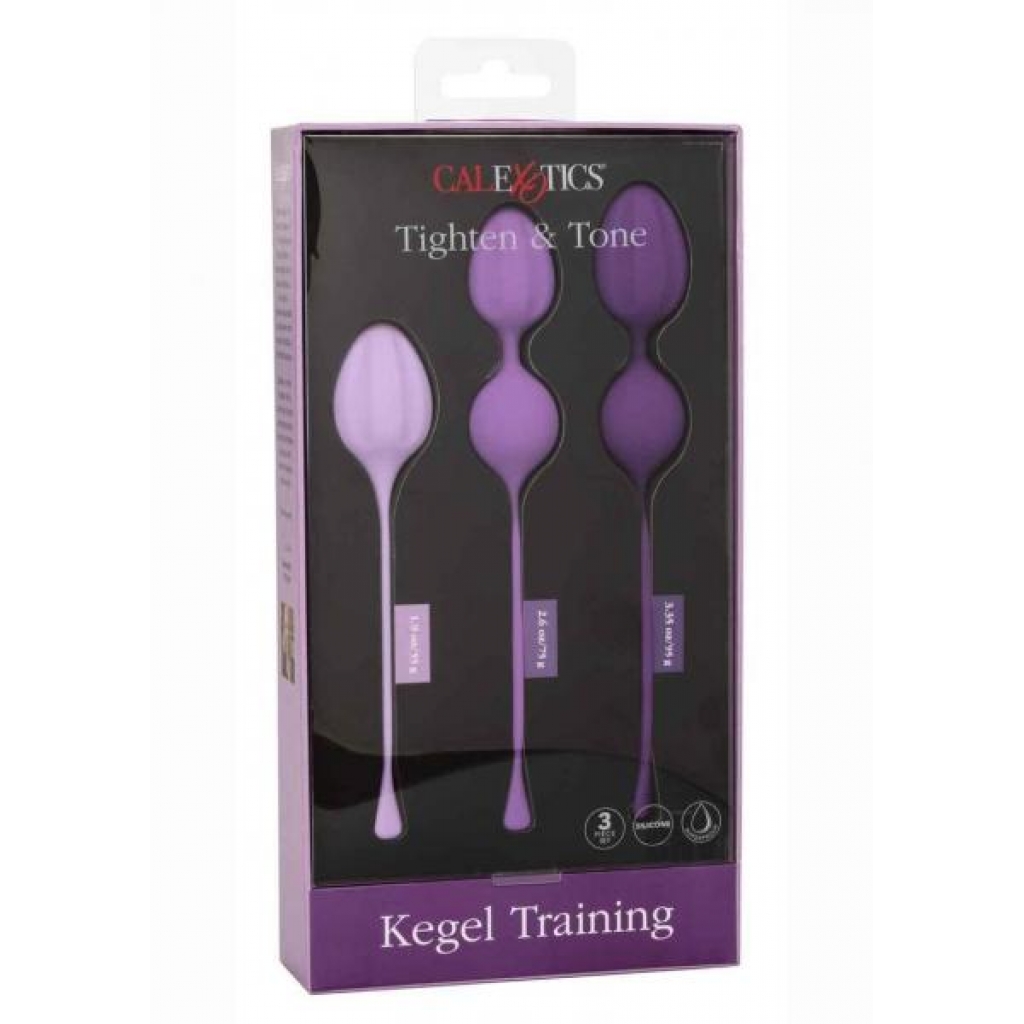 Kegel Training 3-Piece Set - Purple