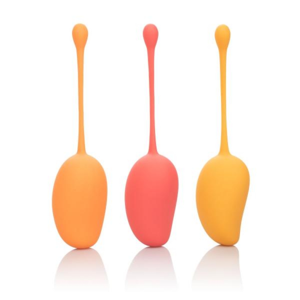 Kegel Training Set Mango 3 Piece - Cal Exotics