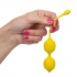 Lemon Yellow Kegel Training Set - Strengthen Your Love Muscles