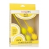 Kegel Training Set Lemon Yellow - Cal Exotics