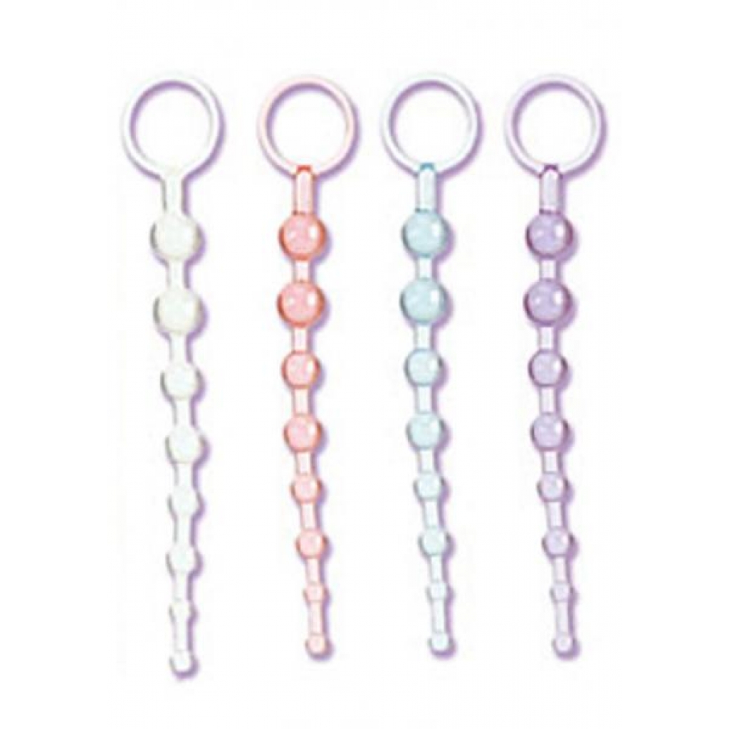 Shanes 101 Intro Anal Beads 7.5 Inch Clear - Cal Exotics