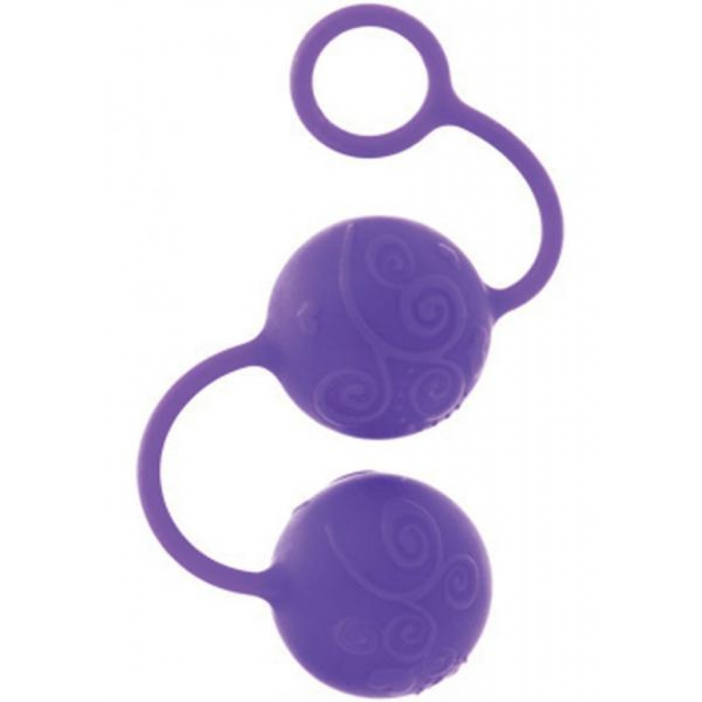 Posh Silicone O Balls - Purple