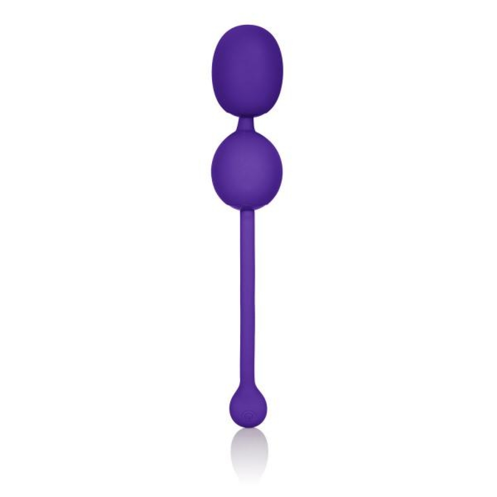 Rechargeable Dual Kegel Balls - Purple with 12 Intense Functions